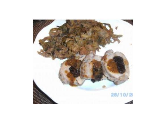 Filetto di maiale alle prugne
