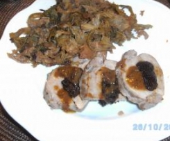Filetto di maiale alle prugne