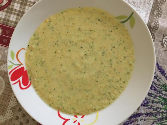 Crema di ricotta e zucchine  "Contest ricette leggere"