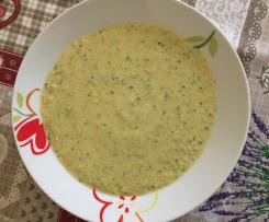 Crema di ricotta e zucchine  "Contest ricette leggere"