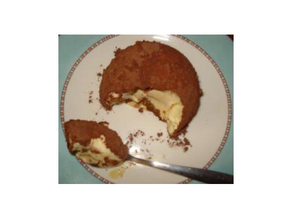 Tartufo nero cremoso al tiramisù (semifreddo)