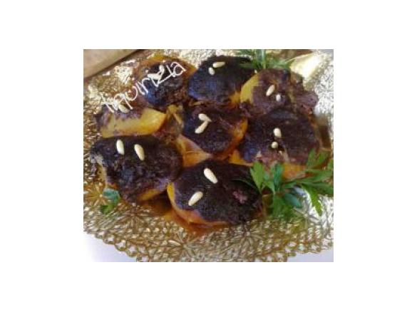 pesche ubriache affogate nel cioccolato con varoma