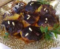 pesche ubriache affogate nel cioccolato con varoma