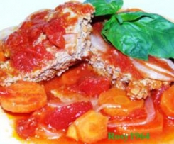Hamburger con Ricotta al Pomodoro