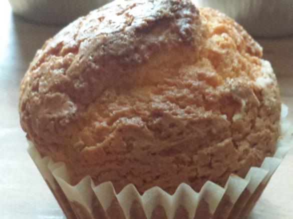 Muffin all'arancia molto light