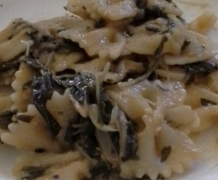 Pasta risottata con bietole e tonno