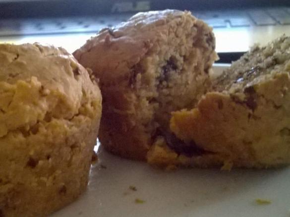 cupcakes senza farina con banana e archidi