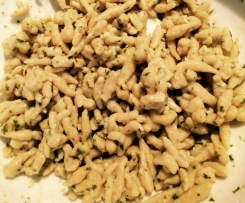 Spatzle di farina di ceci