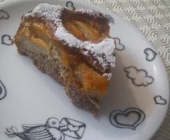 TORTA CON LE PERE AL GRANO SARACENO