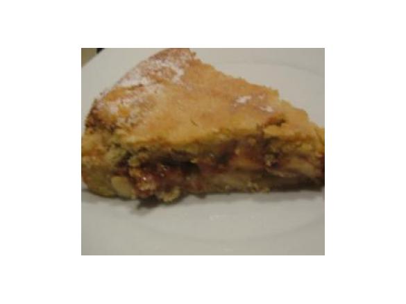 Torta di mele e cioccolato