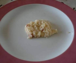Risotto mantecato allo spumante