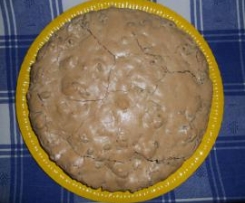 Torta con glassa alle noci