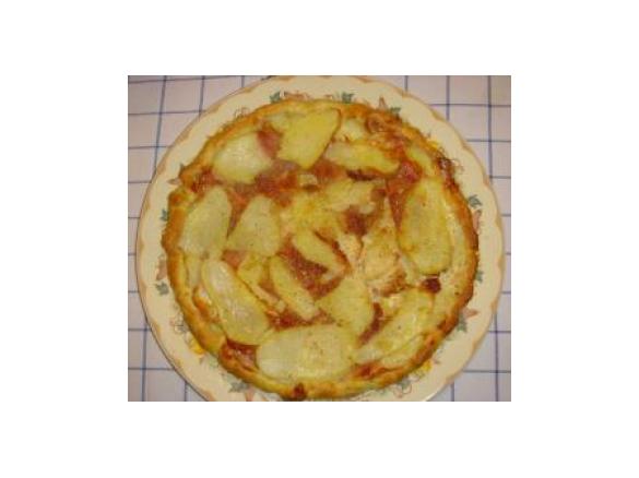 TORTA SALATA PATATE E MORTADELLA