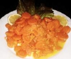 Carote glassate agrumate