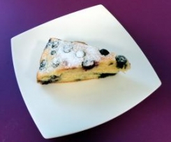 Torta di ricotta e mirtilli