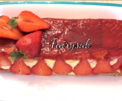 Le Fraisier (dolce di fragole veloce senza l'uso del forno)