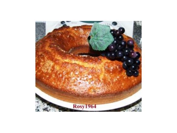 Ciambella con ricotta e uvetta