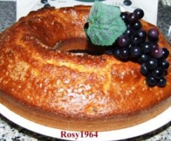 Ciambella con ricotta e uvetta