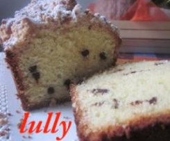 plumcake con crumble di nocciole