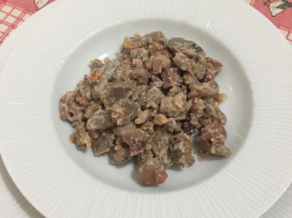 Gnocchetti al vino rosso con speck e noci-Contest ricette con il vino