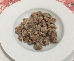 Gnocchetti al vino rosso con speck e noci-Contest ricette con il vino