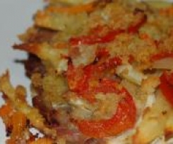 sugo con porri e gamberi