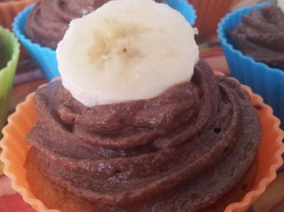 Cupcakes Banana e Cioccolato