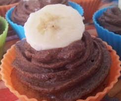 Cupcakes Banana e Cioccolato