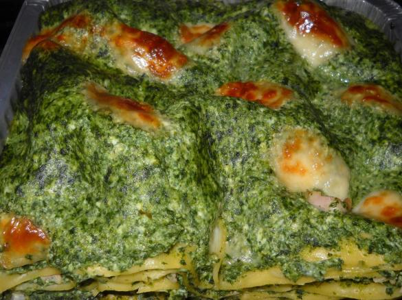 Lasagne con ricotta e spinaci