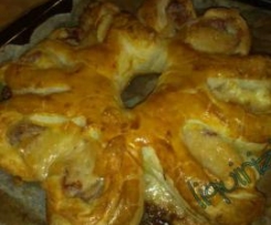 SOLE  ripieno di prosciutto e formaggio( svuotafrigo)