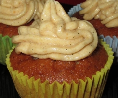 Banana Muffin con crema al burro d'arachidi