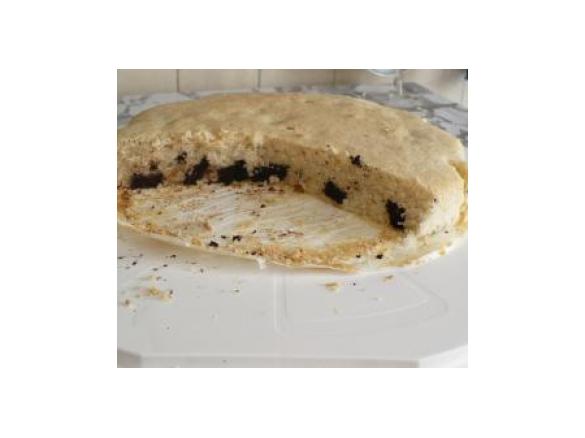 tortina per celiaci con gocce di cioccolato