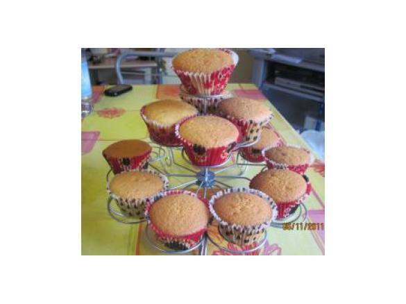 Muffins di farina di riso alla nutella