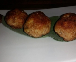 Polpette di Carne mista con Castagne