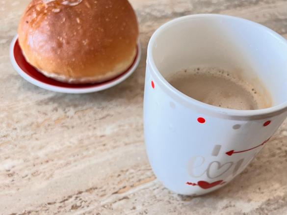 Brioches morbide con crema gianduia