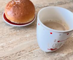 Brioches morbide con crema gianduia