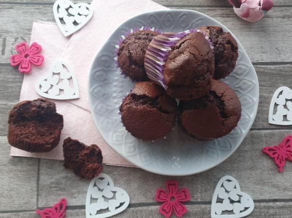 Muffin con farina di castagne