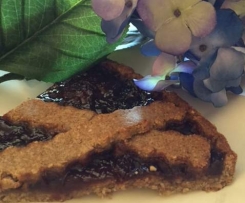 Crostata dolce con ceci / senza glutine e Vegan