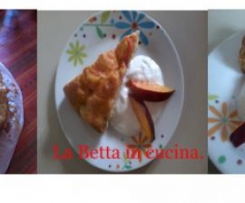 Torta di pesche e yogurt greco