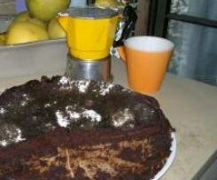 La torta di mele nera del monferrato 