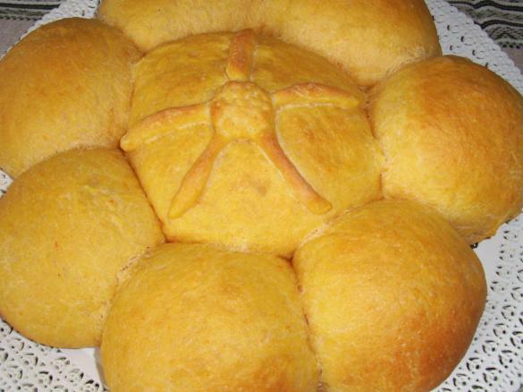 Fiore di pane alle Carote