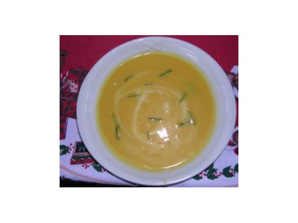 Zuppa di zucca allo zenzero