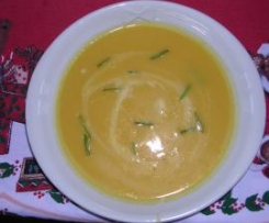 Zuppa di zucca allo zenzero