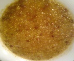 QUINOA SPEZIATA CON LENTICCHIE ROSSE