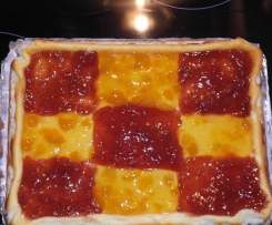 Cheese cake a scacchi