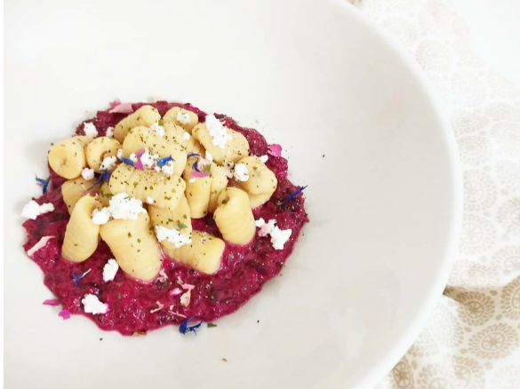 Gnocchi di ceci con rapa rossa e ricotta *CONTEST RAPE FEBBRAIO 20*
