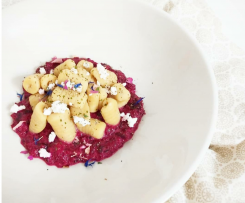 Gnocchi di ceci con rapa rossa e ricotta *CONTEST RAPE FEBBRAIO 20*