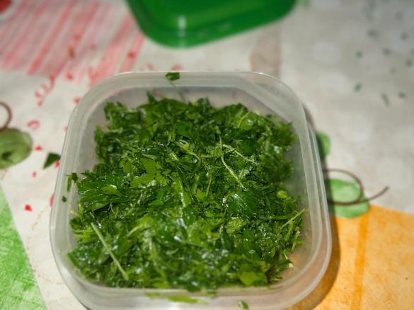 Prezzemolo tritato