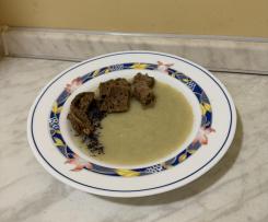 Vellutata di finocchi, porro e sedano