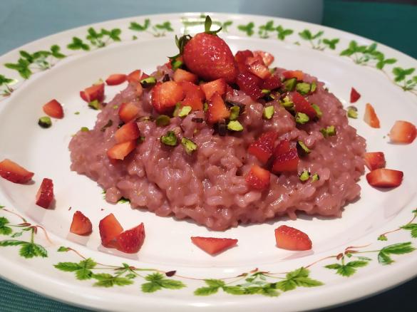 Risotto alle fragole